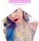 Holographic Body Glitter Gel – Chunky Festival Glitter for Face, Hair, Nails & Makeup | Shimmering Sequins Gel with Stars & Moons, Long-Lasting Sparkle (50ml, Silver)